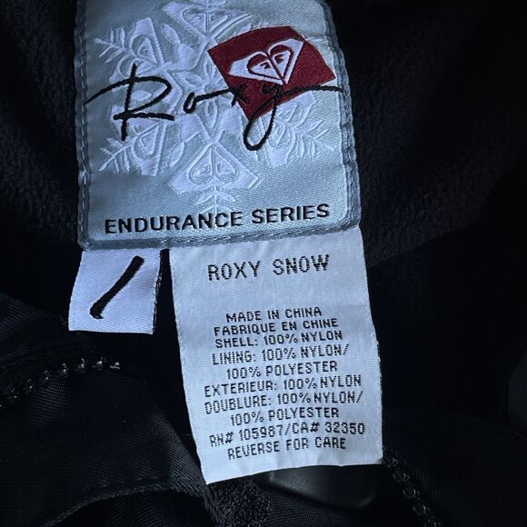 Roxy Black, Pink, and White Jacket - Picture 13 of 16